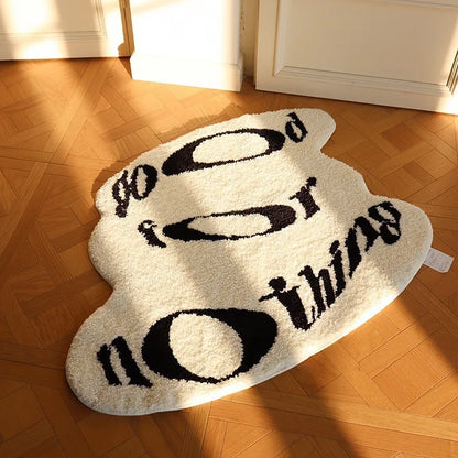 "HAVE A GOOD DAY" Tufted Letters Rugs. (77CM*100CM)