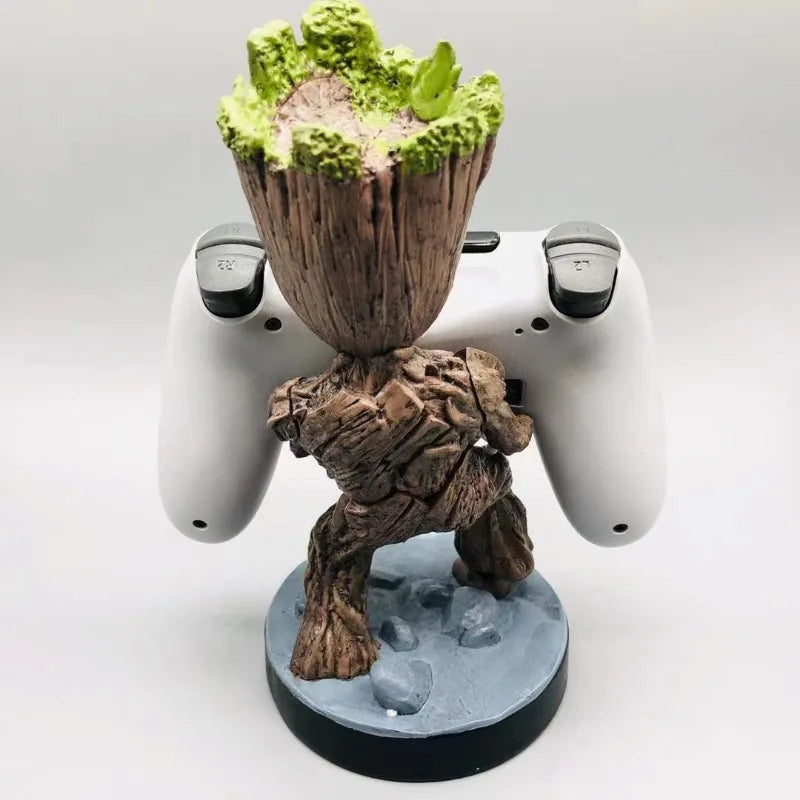 Marvel Superhero Groot PS5 Xbox, GamePad, Mobile and Phone Base Bracket Holder.