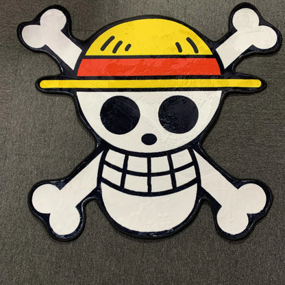 Anime One Piece  Monkey D Luffy Soft Carpets Rug.