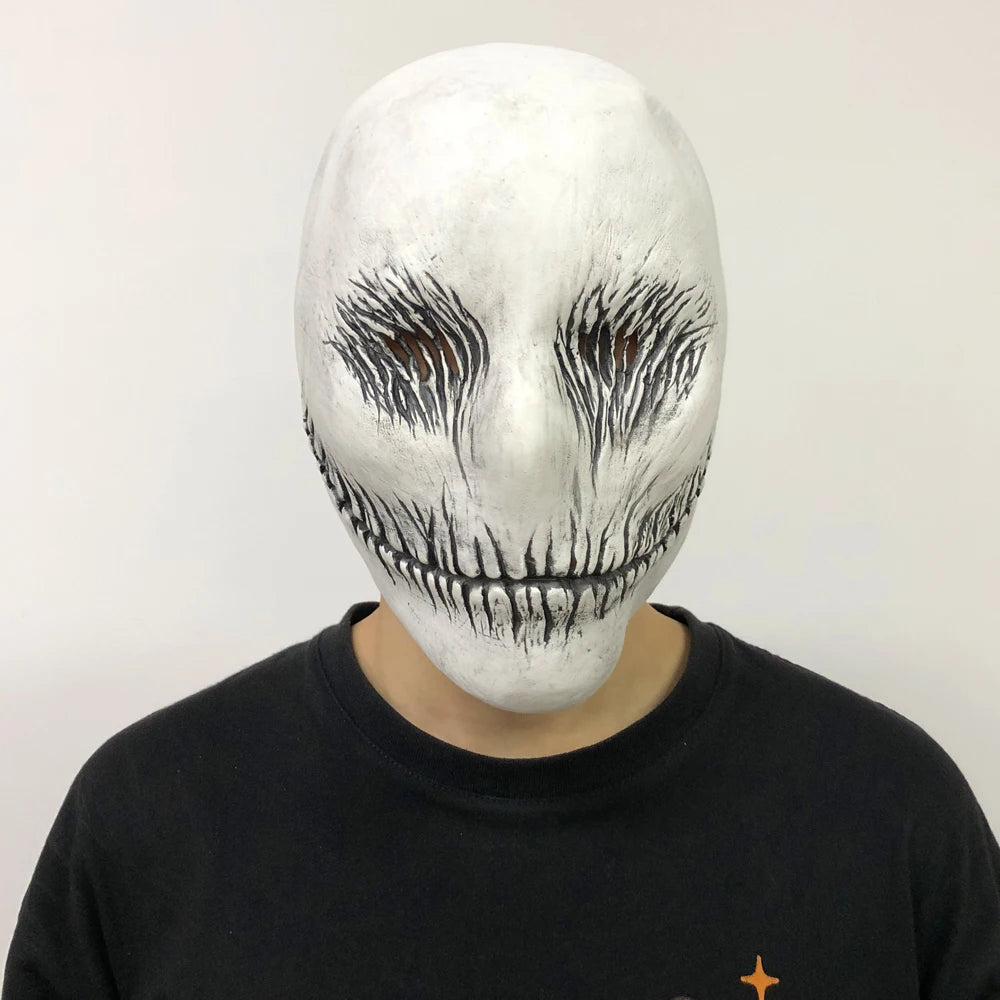 Horror Slender Faceless Mask Halloween🎃  🦇 Carnival Purim Party Costume Props.