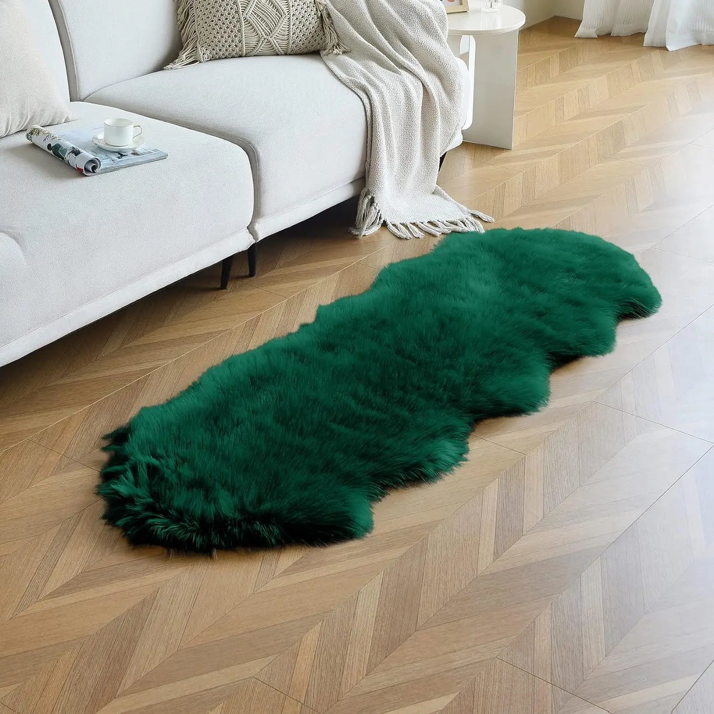 Shaggy Luxurious Fur Rugs.