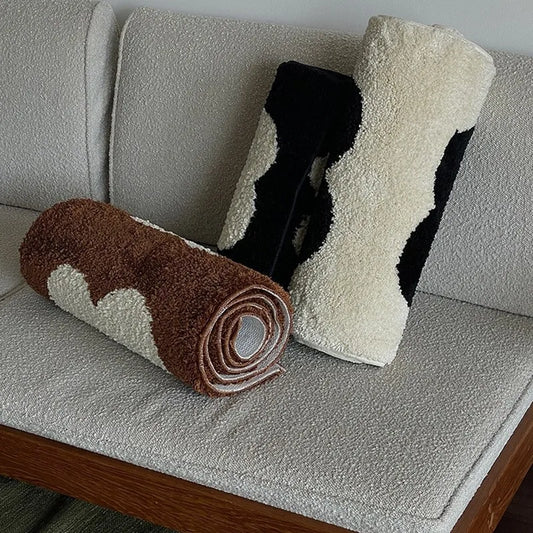 Long Strip Plush Carpet.