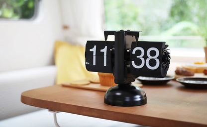 Flip Down Page Desk Clocks Retro Flip Clock .