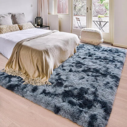 Fluffy Rugs for Living Room, Large Area Rugs With Memory Foam.