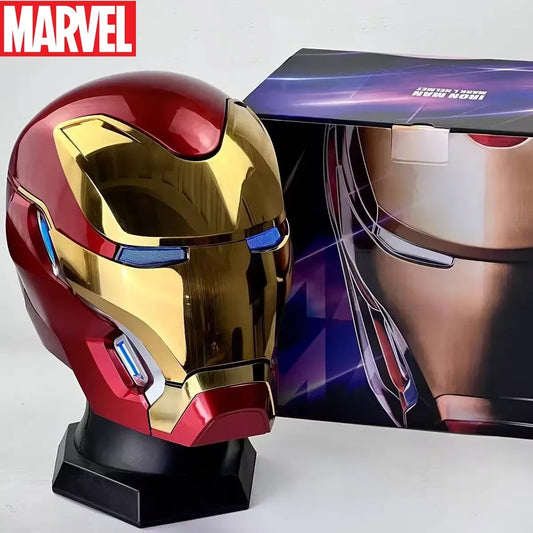 Marvel Electric Iron Man MK50 and  MK5 Helmet AI Voice Controlled with LED lights.