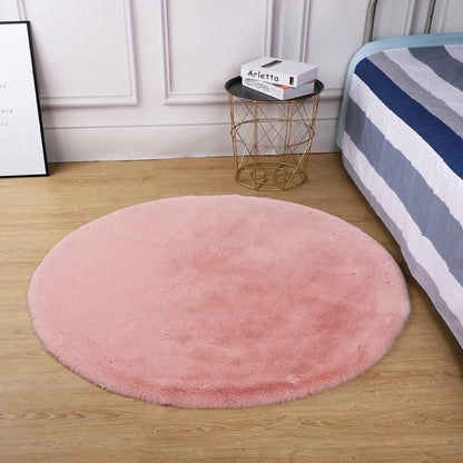 Super Soft Faux Rabbit Rug.