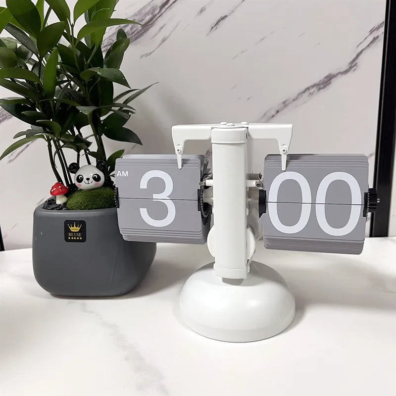 Flip Down Page Desk Clocks Retro Flip Clock .