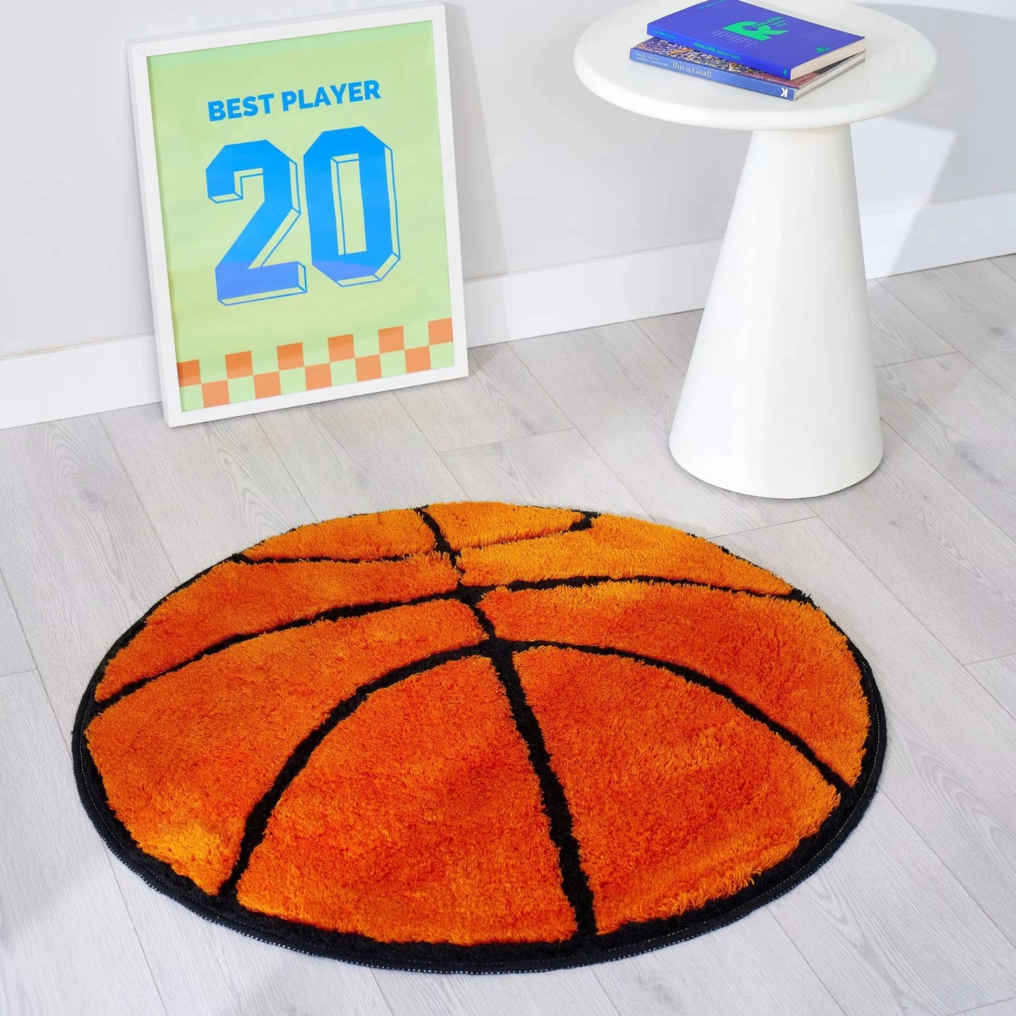 Beyond Deco Hand Tufted Football Area Rugs.