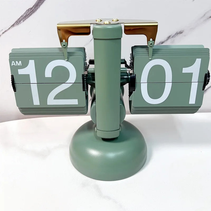 Flip Down Page Desk Clocks Retro Flip Clock .