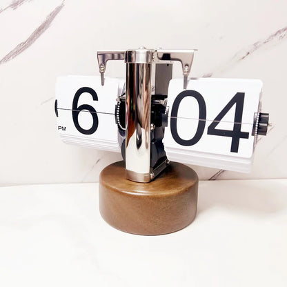 Flip Down Page Desk Clocks Retro Flip Clock .