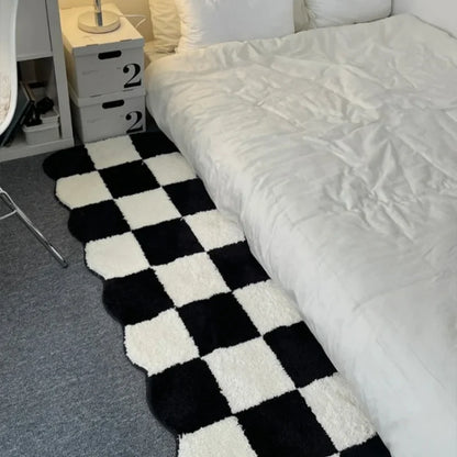 High Quality Checkered Rugs for Living Rooms or Bedside carpet.