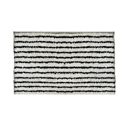 Tufted Stripes Rug High-Quality Anti-slip Rug.