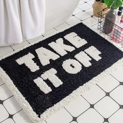 TAKE IT OFF Tufted Rugs.