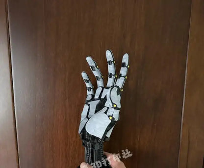 Cyberpunk Robotic Hand Statue Game Controller Stand.