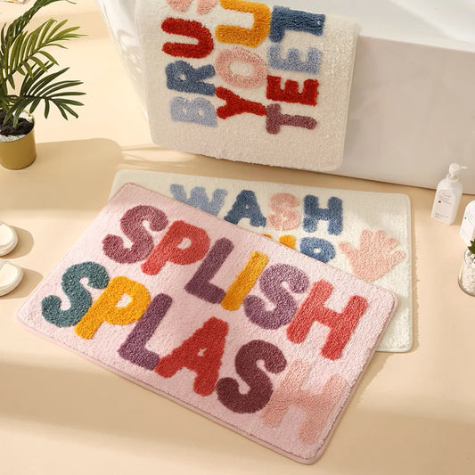 Cool Non-Slip Bathroom Rugs.