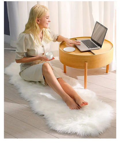 Shaggy Luxurious Fur Rugs.