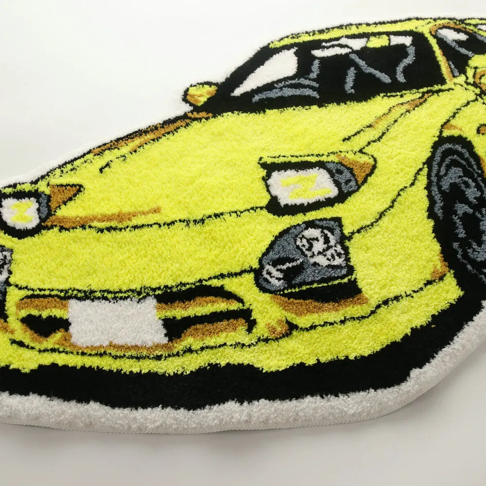 Sports Racing Car Shaped Rugs.
