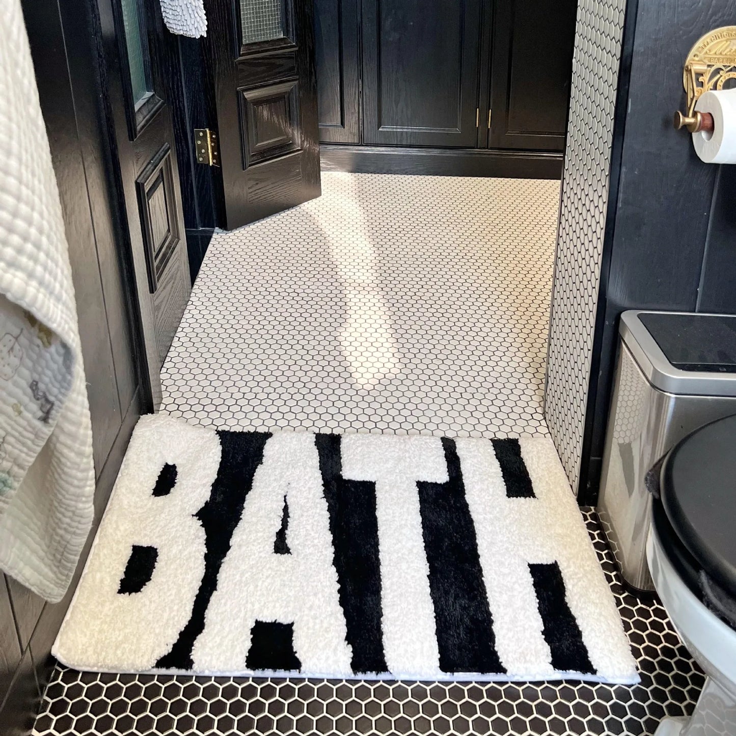 Naughty Bathrooms Rugs.