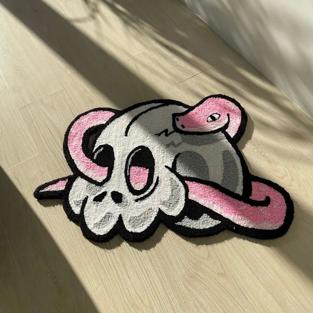 "Ghost B00BS" Tufted Rugs.