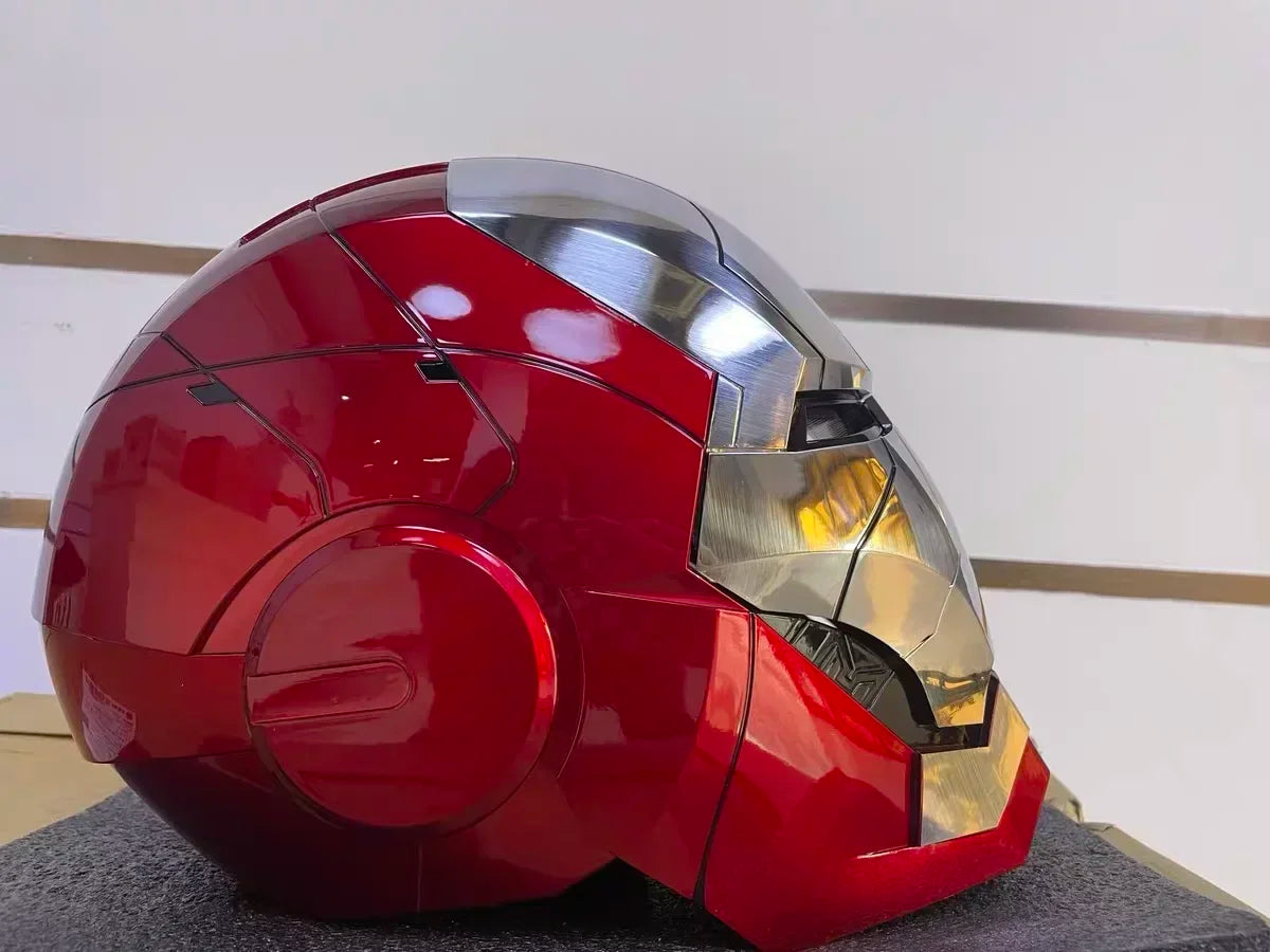 Marvel Electric Iron Man Helmet Voice Control Eyes With Light Model.