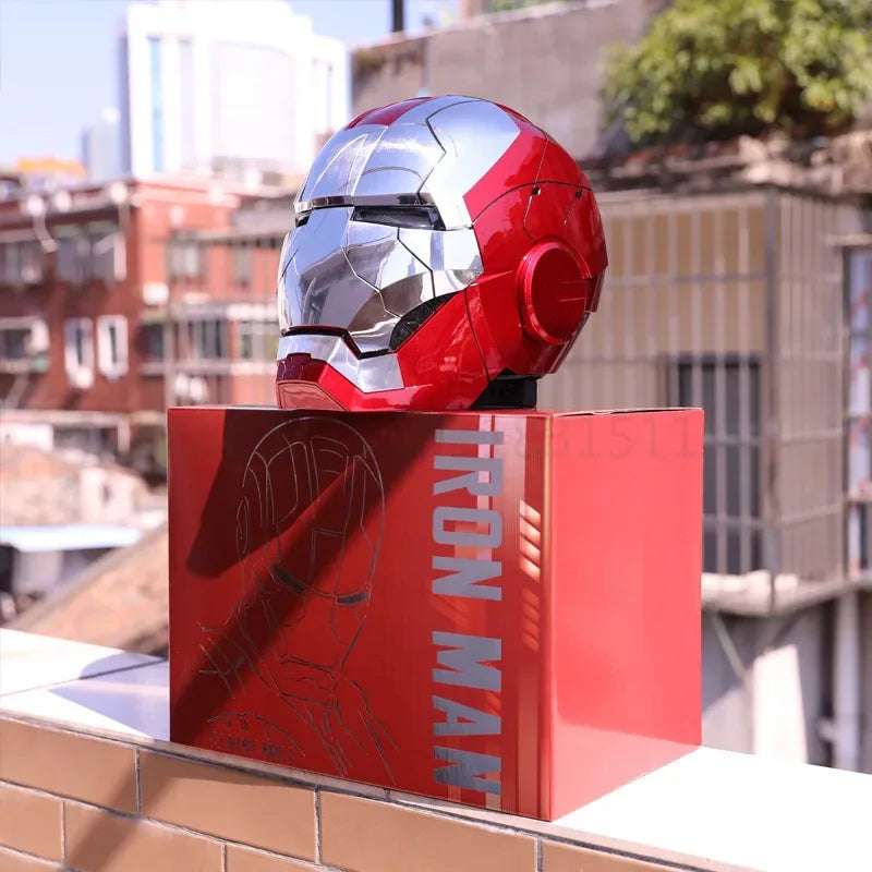 Iron Man MK5 Helmet with Remote And Voice Controlled.