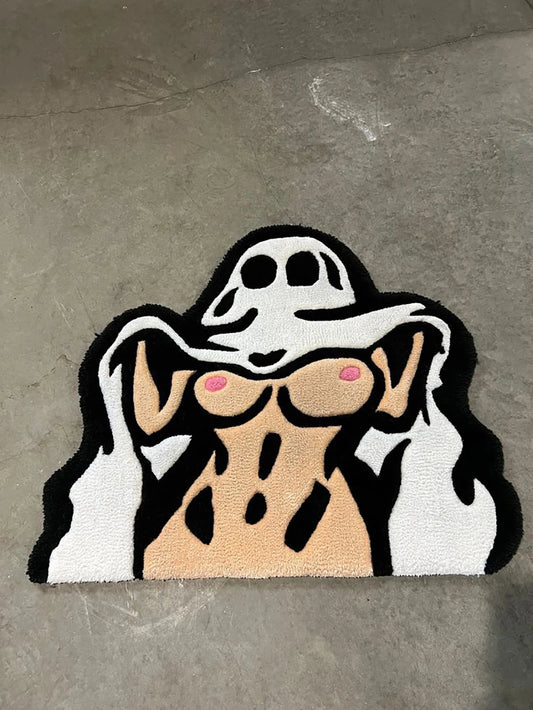 "Ghost B00BS" Tufted Rugs.