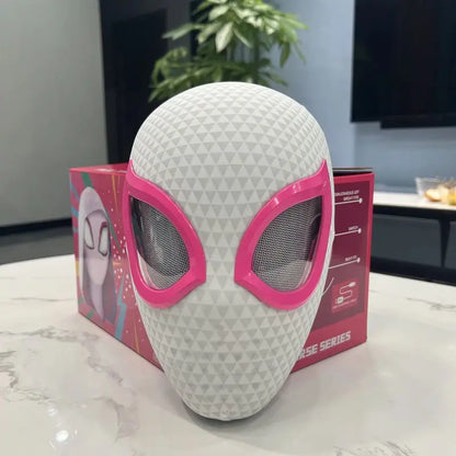 Gwen Spider Man Moving Eyes Helmet Mask.