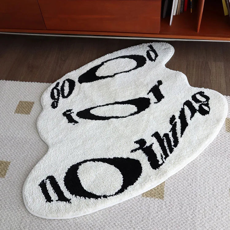 "HAVE A GOOD DAY" Tufted Letters Rugs. (77CM*100CM)