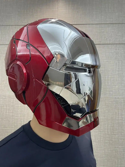 Marvel Iron Man Electric Helmet Multi-piece Voice Controlled.