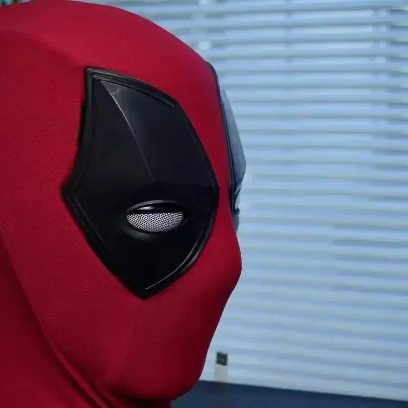 Marvel DC Heroes X-Men Series Deadpool Headgear with Blinking Light and  Sound.