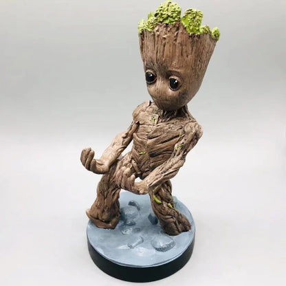 Marvel Superhero Groot PS5 Xbox, GamePad, Mobile and Phone Base Bracket Holder.