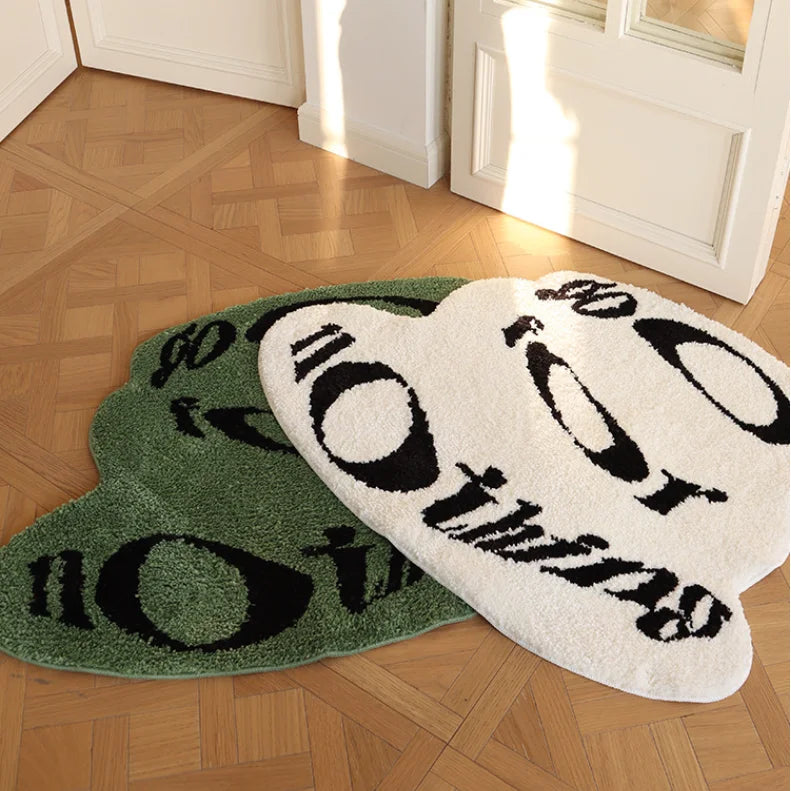 "HAVE A GOOD DAY" Tufted Letters Rugs. (77CM*100CM)