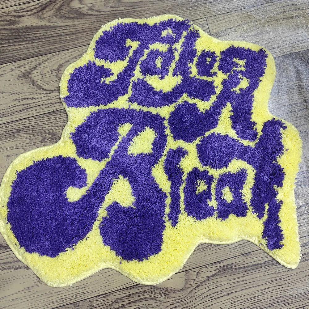 "TAKE A BREAK" Tufted Rugs.