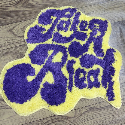 "TAKE A BREAK" Tufted Rugs.