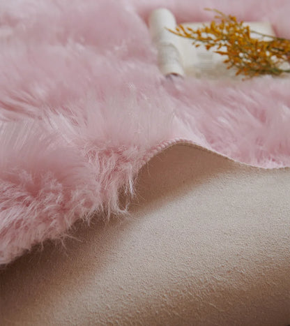 Shaggy Luxurious Fur Rugs.