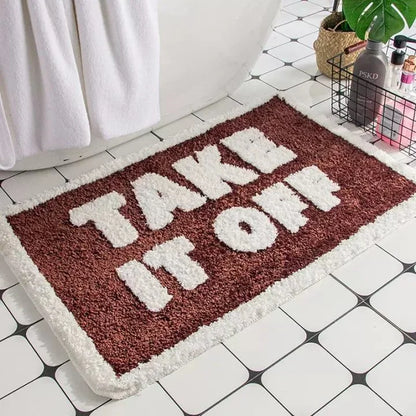 TAKE IT OFF Tufted Rugs.
