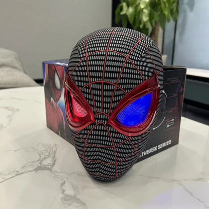 Moving Eyes Cosplay Spiderman Mask Electronic Remote Controlled.