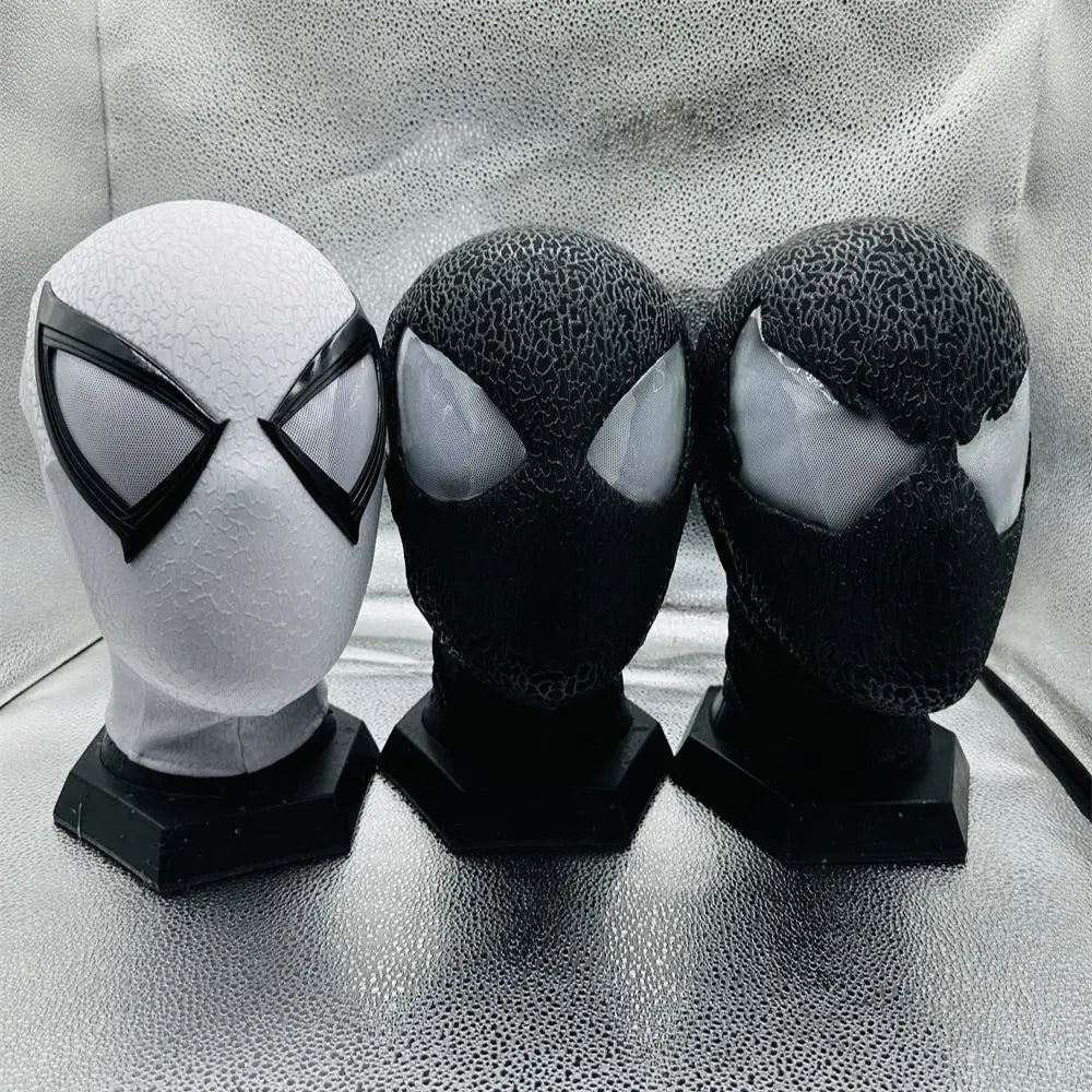 Marvel The Amazing Spider-Man Edward Eddie Brock White Venom Mask.