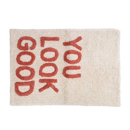 "You look Good" Fashion Tufted Rugs .