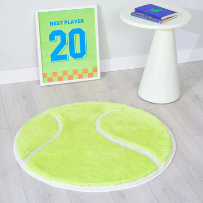 Beyond Deco Hand Tufted Football Area Rugs.