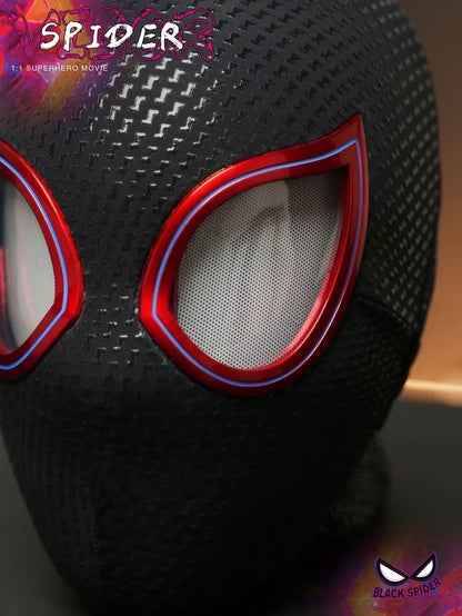 Mascara Miles Morales Spiderman Headgear.