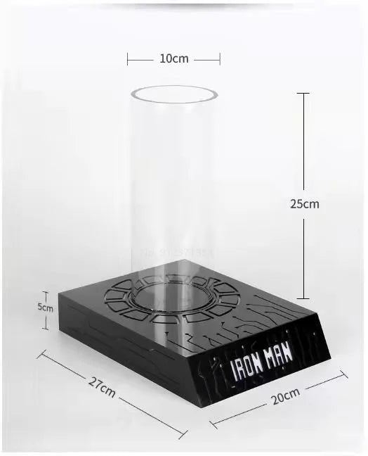 Iron Man Helmet Mk5 Voice Control Eyes With Light Model Toys For Adult Electric Wearable Christmas Gift.