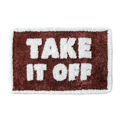 TAKE IT OFF Tufted Rugs.
