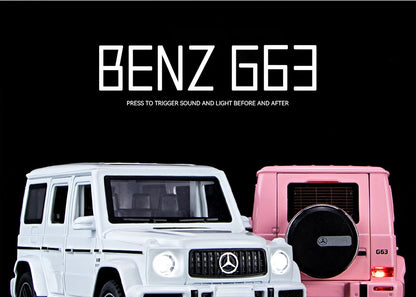 Benz G63 SUV Alloy Model Car Toy.