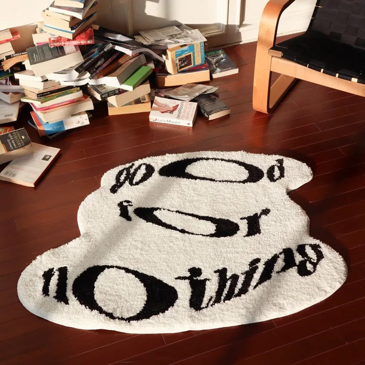 "HAVE A GOOD DAY" Tufted Letters Rugs. (77CM*100CM)