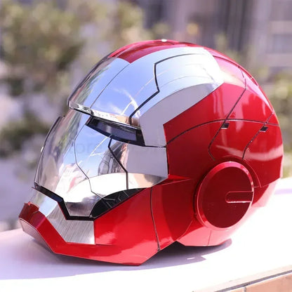 Marvel Electric Iron Man Helmet Voice Control Eyes With Light Model.