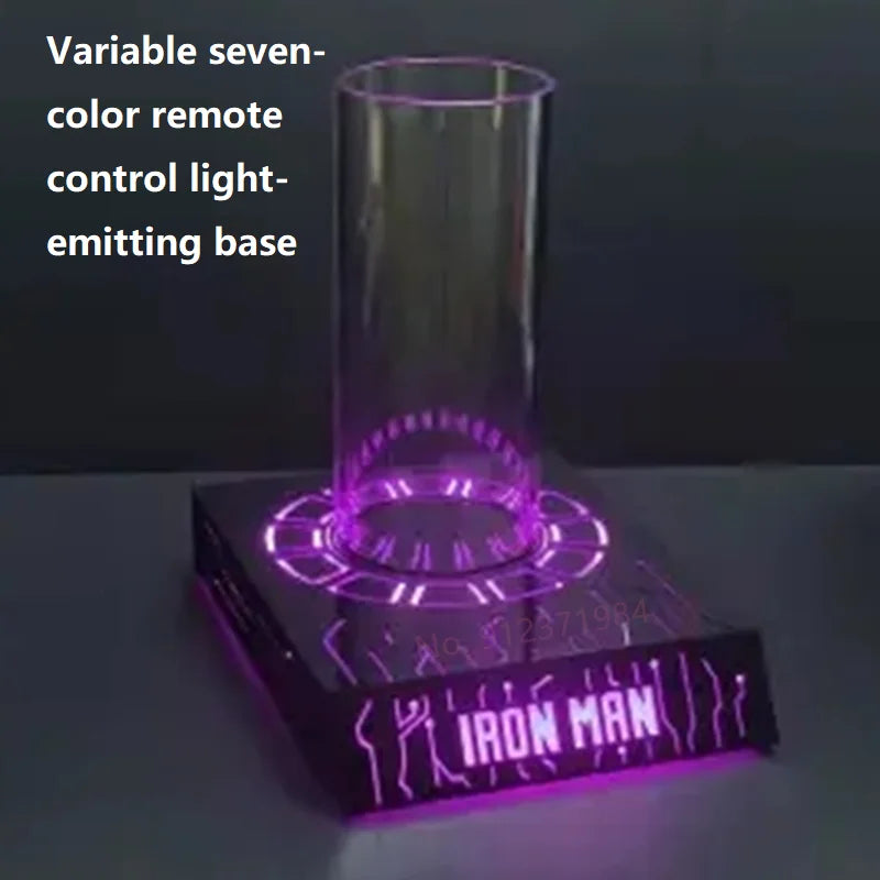 Iron Man Helmet Mk5 Voice Control Eyes With Light Model Toys For Adult Electric Wearable Christmas Gift.