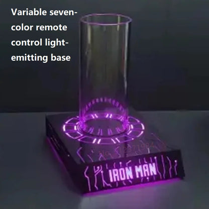 Iron Man Helmet Mk5 Voice Control Eyes With Light Model Toys For Adult Electric Wearable Christmas Gift.