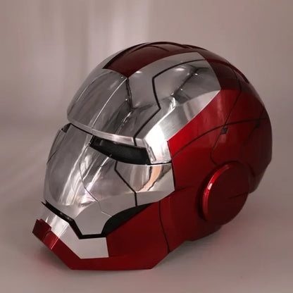 Marvel Electric Iron Man Helmet Voice Control Eyes With Light Model.