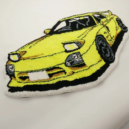 Sports Racing Car Shaped Rugs.